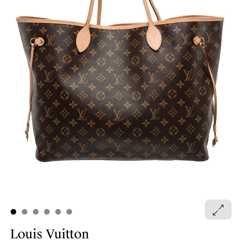 Louis Vuitton Tote with Vibrant Pink Interior